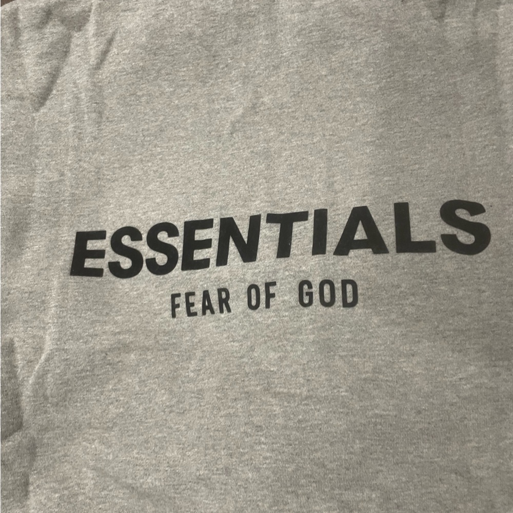 Essentials fear of god dark oatmeal hoodie and pants full set - Picture 4 of 4